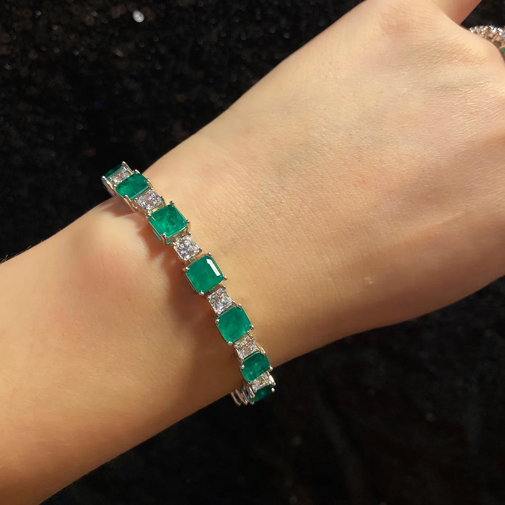 Colombian Emerald  Bracelets