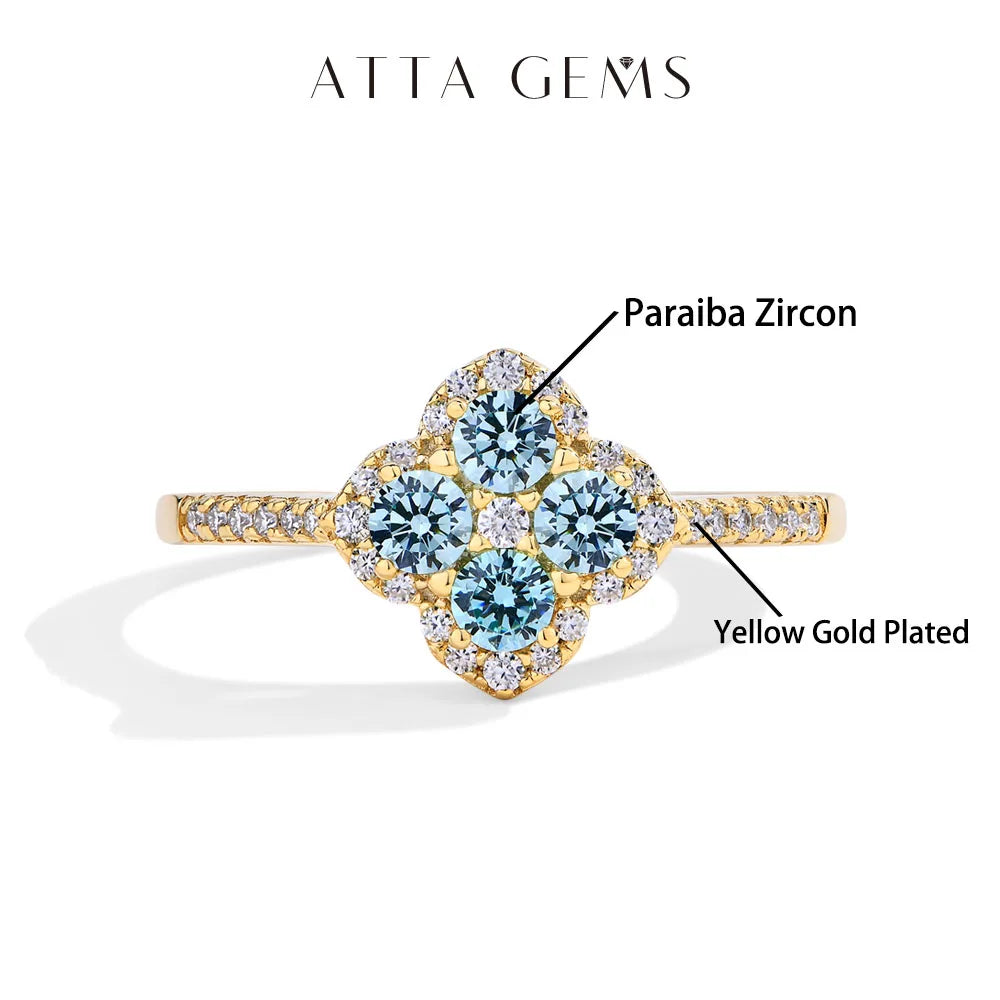 Classic Moissanite Rings for Women D Color VVS1 Real 925 Sterling Silver