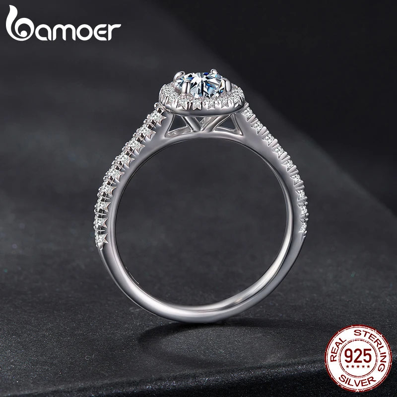 Solitaire Moissanite Rings