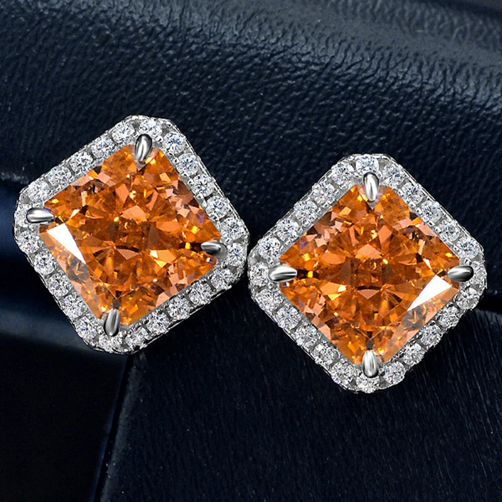 Crushed Ice Cushion Cut Fancy Vivid Sapphire