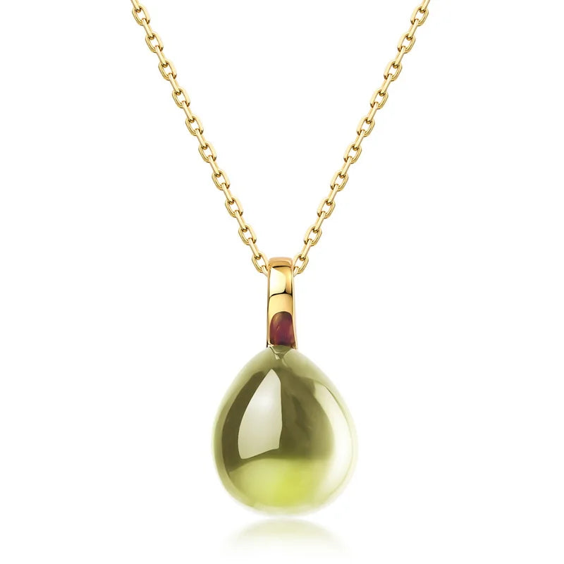Crystals Necklaces Pendant Candy Color