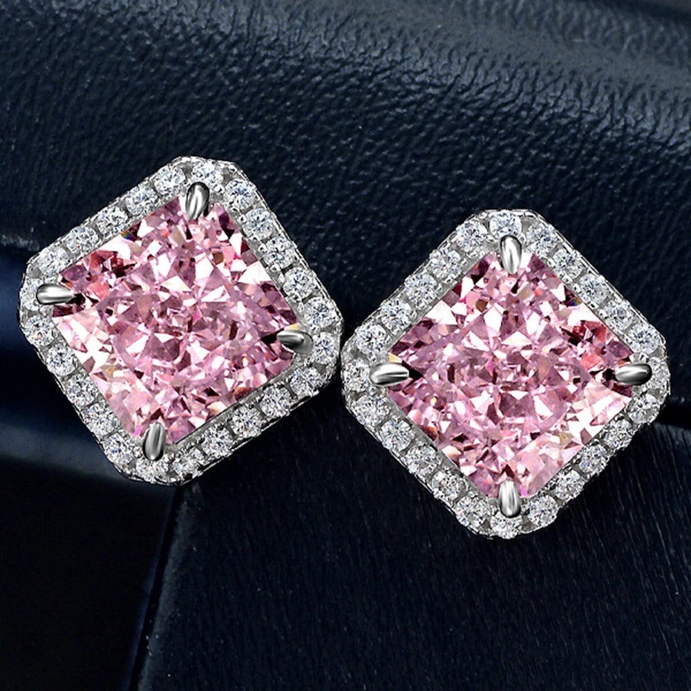 Crushed Ice Cushion Cut Fancy Vivid Sapphire
