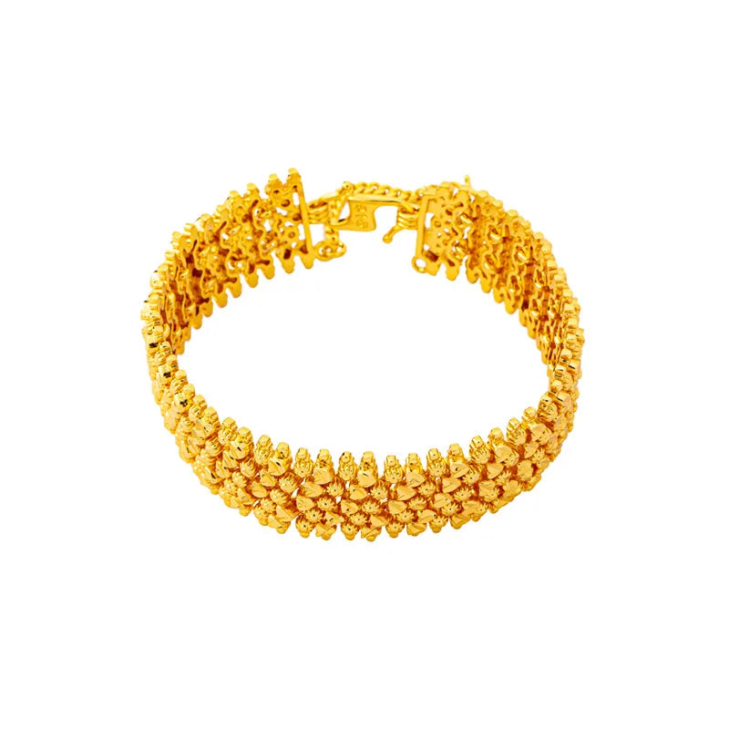 Luxury Gold Ball Love Bracelet