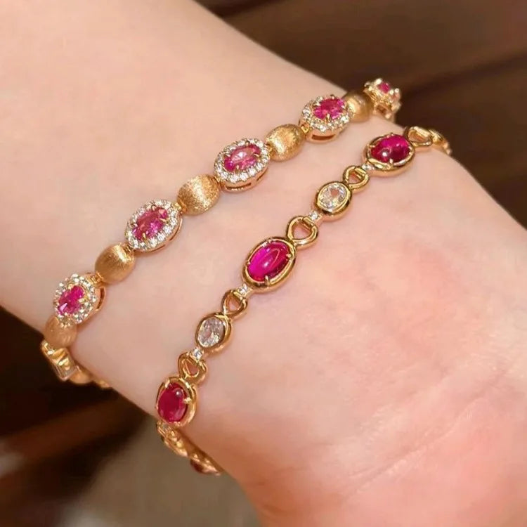 Antique money wind brushed bracelet