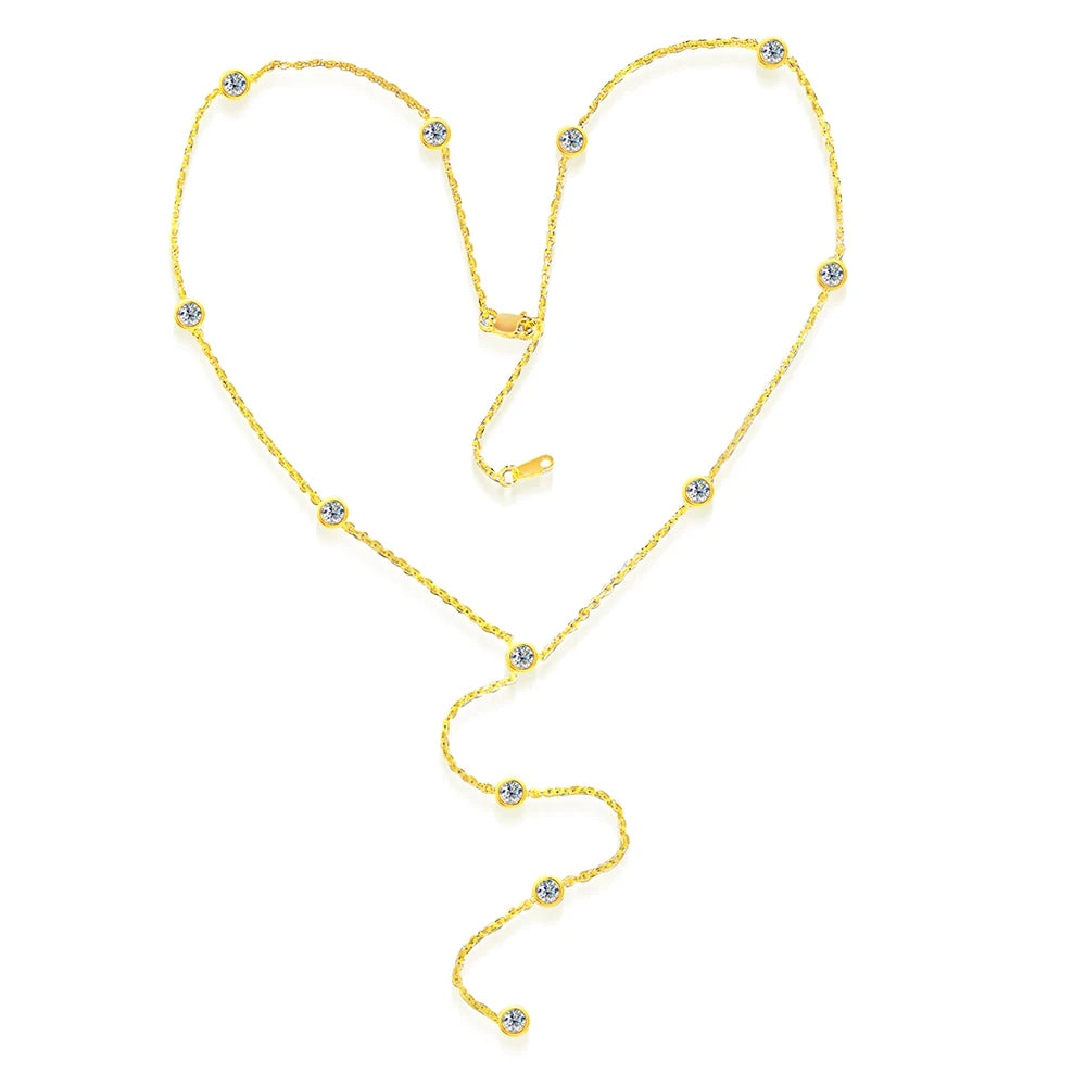 Bubble Classic Moissanite Necklace Pendant