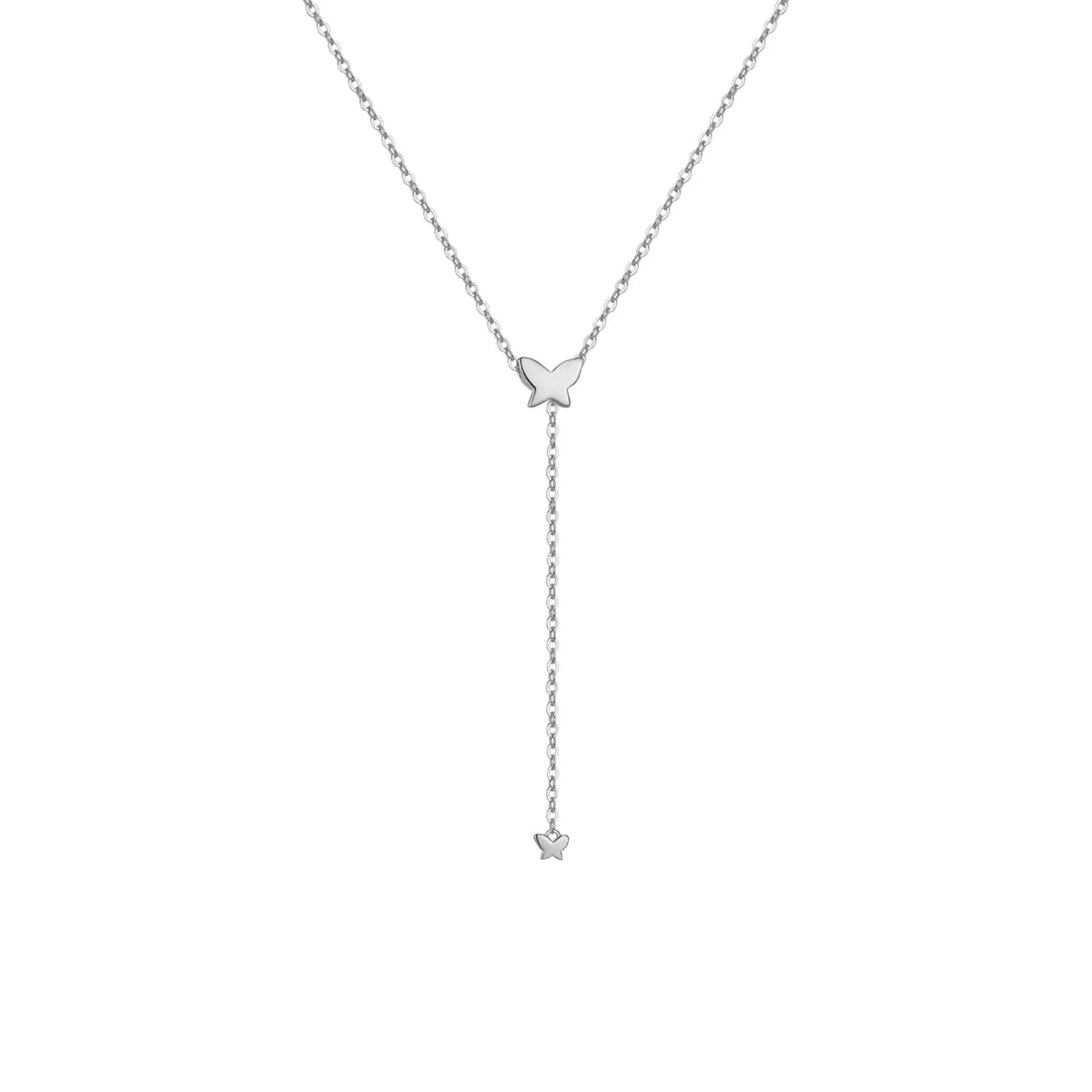 Adjustable Long Chain Pendant Charm Necklace Choker