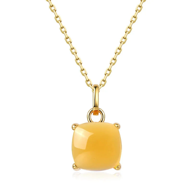 Crystals Necklaces Pendant Candy Color