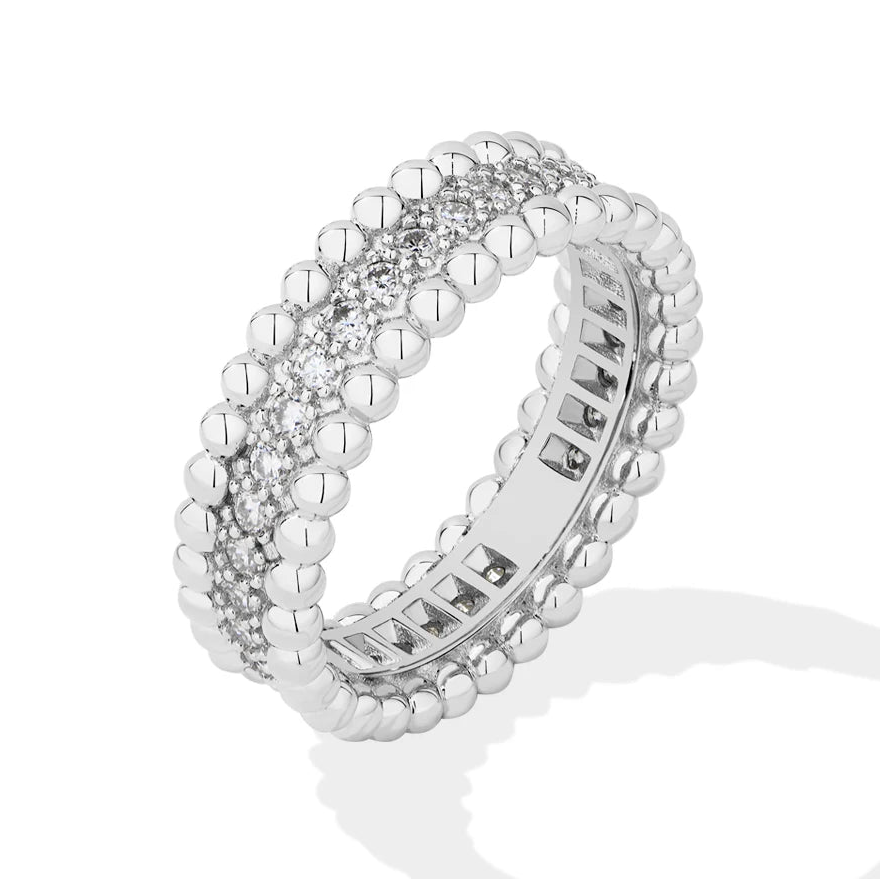 Moissanite Eternal Rings