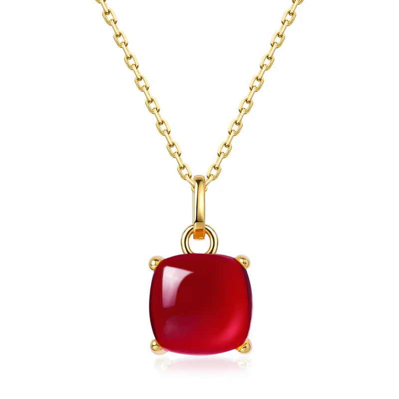 Crystals Necklaces Pendant Candy Color