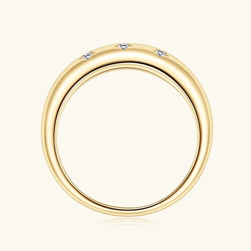 Moissanite Diamond Rings