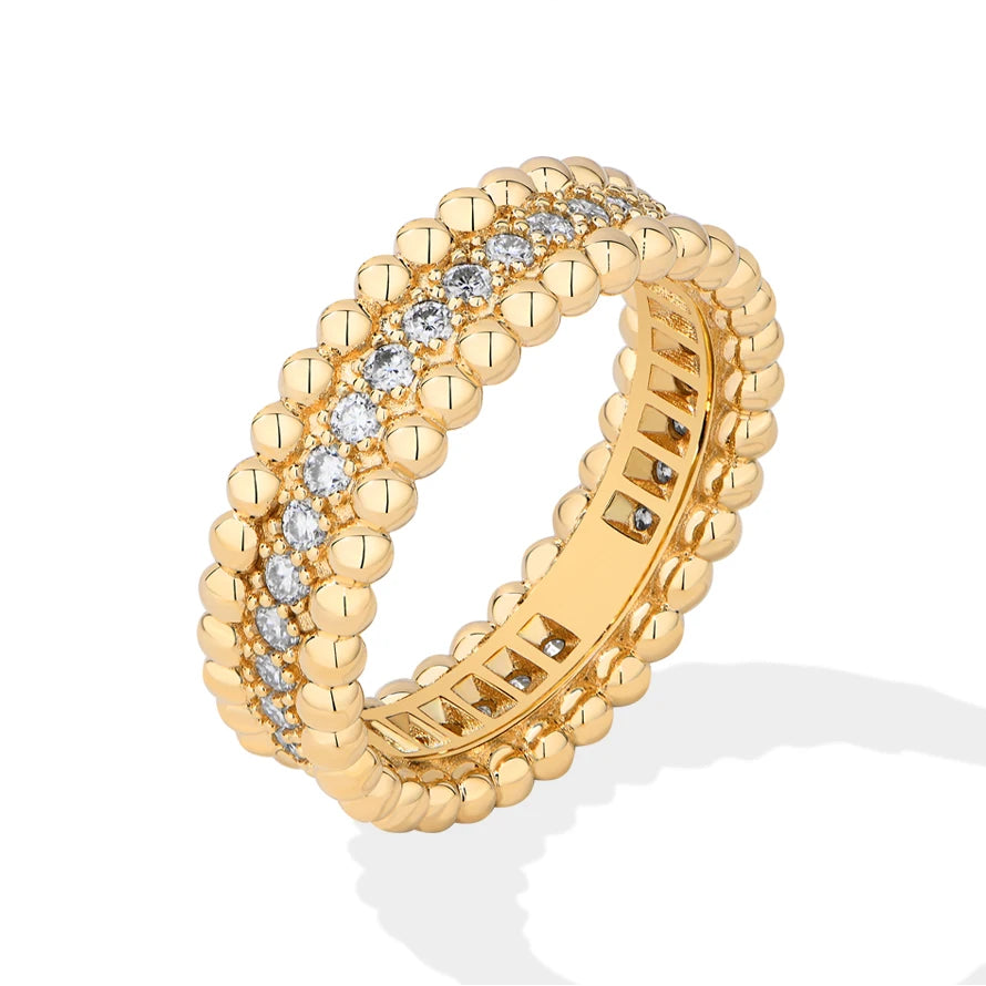 Moissanite Eternal Rings