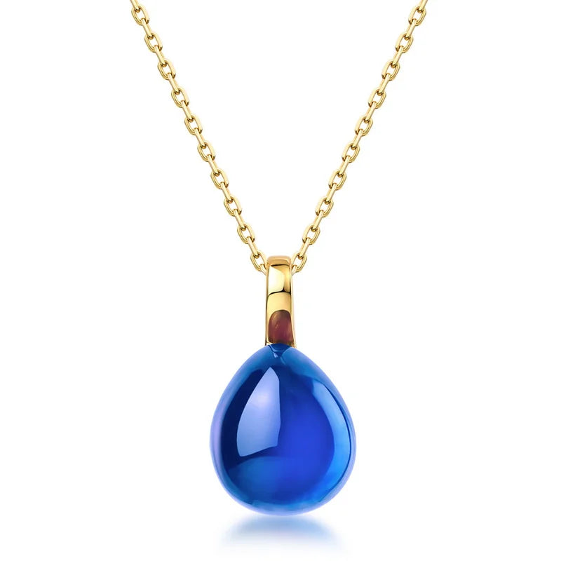 Crystals Necklaces Pendant Candy Color