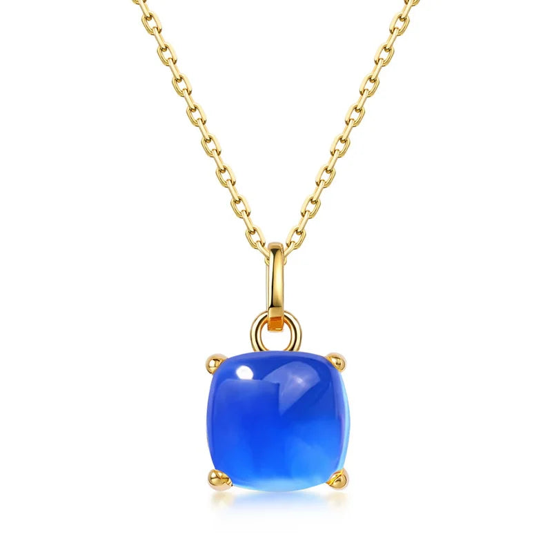 Crystals Necklaces Pendant Candy Color