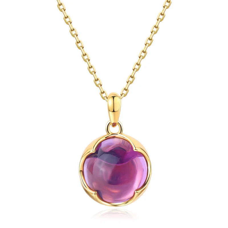 Crystals Necklaces Pendant Candy Color