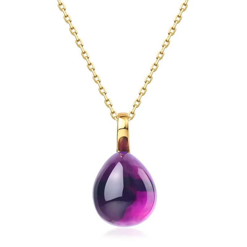 Crystals Necklaces Pendant Candy Color