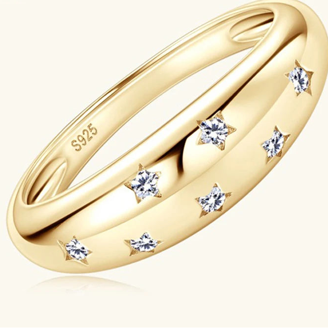 Moissanite Diamond Rings