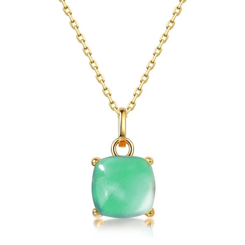 Crystals Necklaces Pendant Candy Color