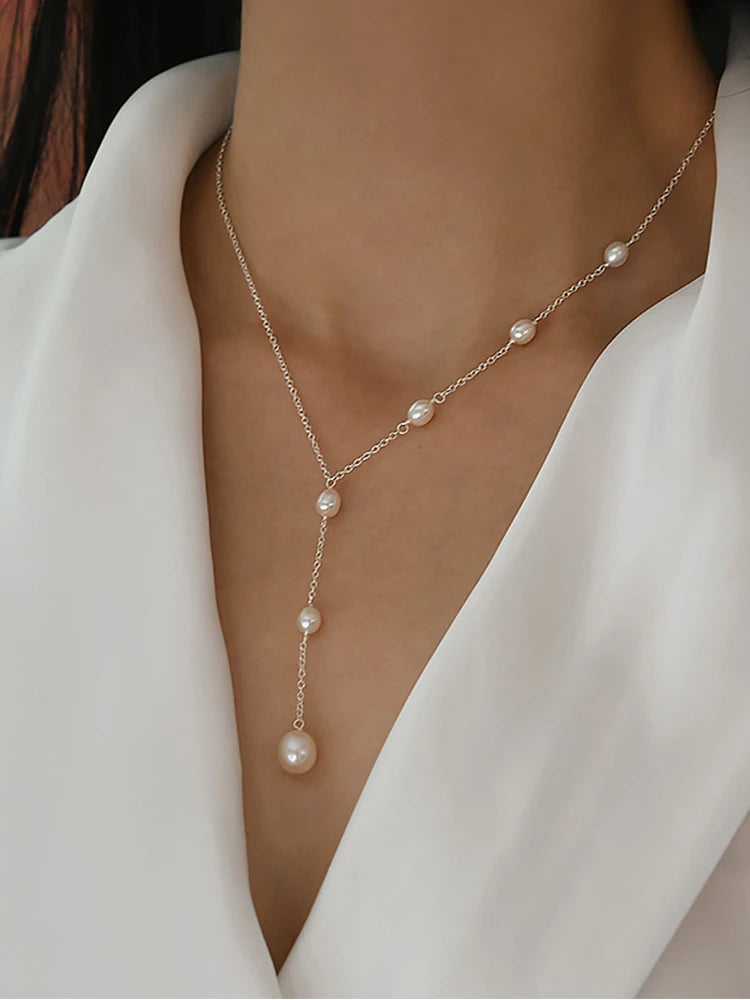Pearl Pendant Necklace