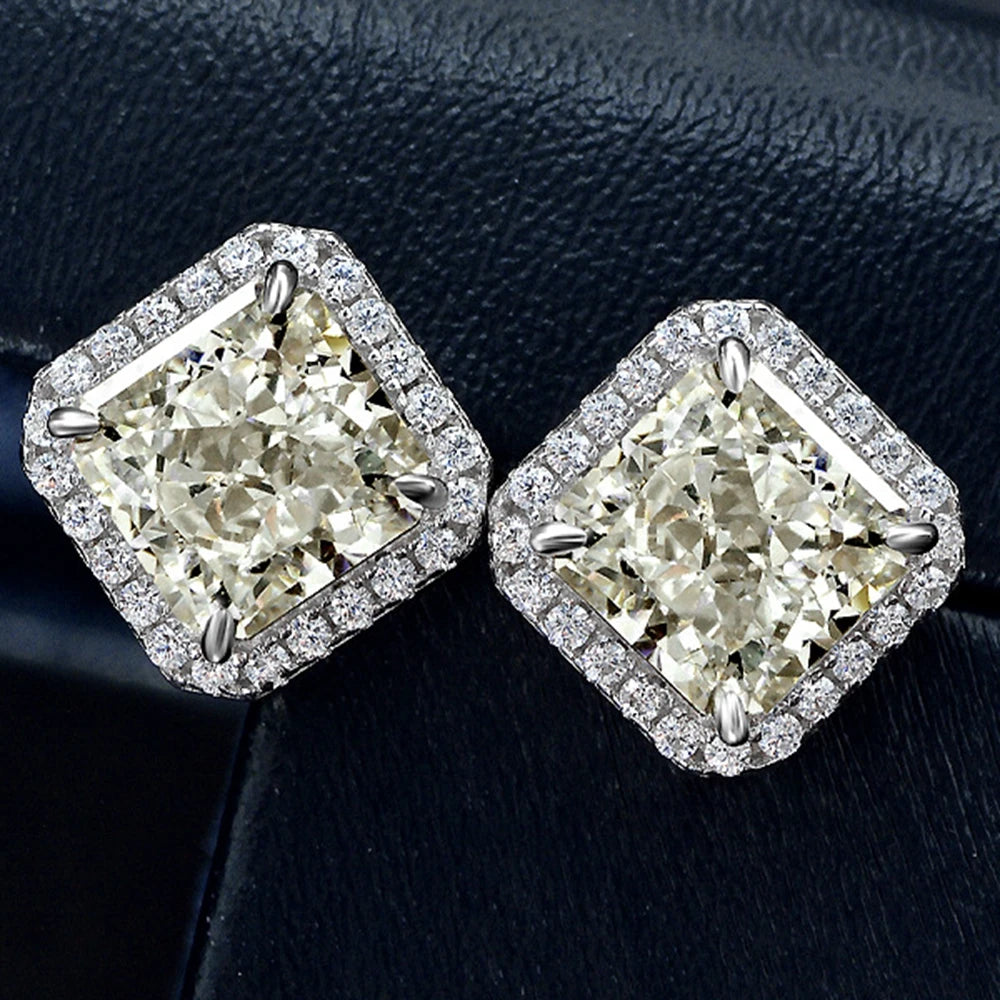 Crushed Ice Cushion Cut Fancy Vivid Sapphire