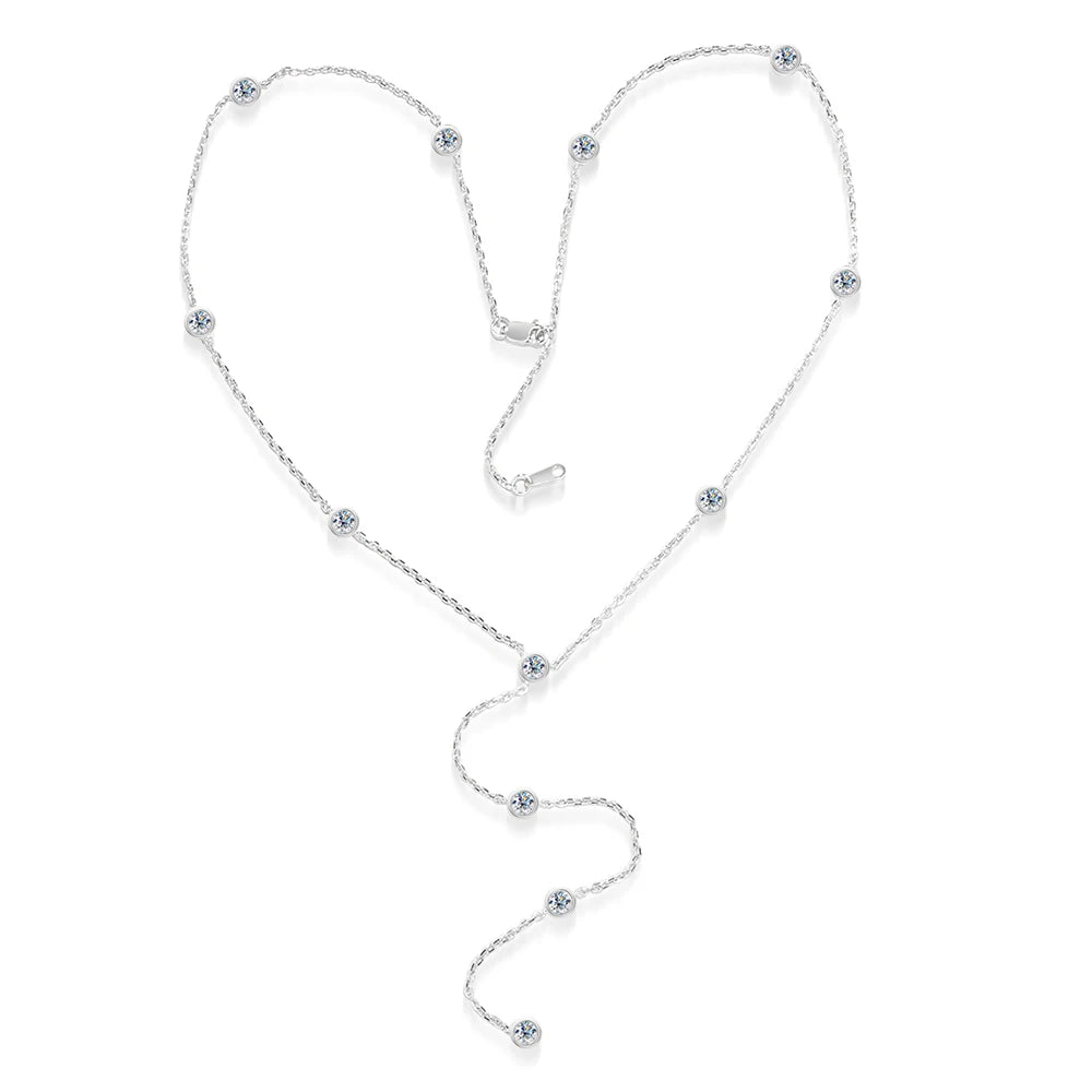 Bubble Classic Moissanite Necklace Pendant