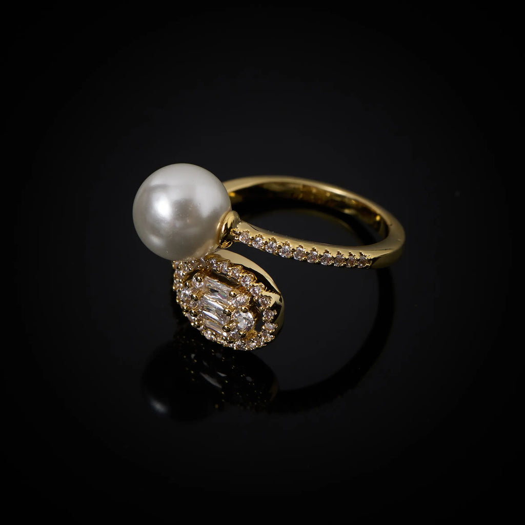 Bridal Pearl Tassel  Necklace Earring  Set