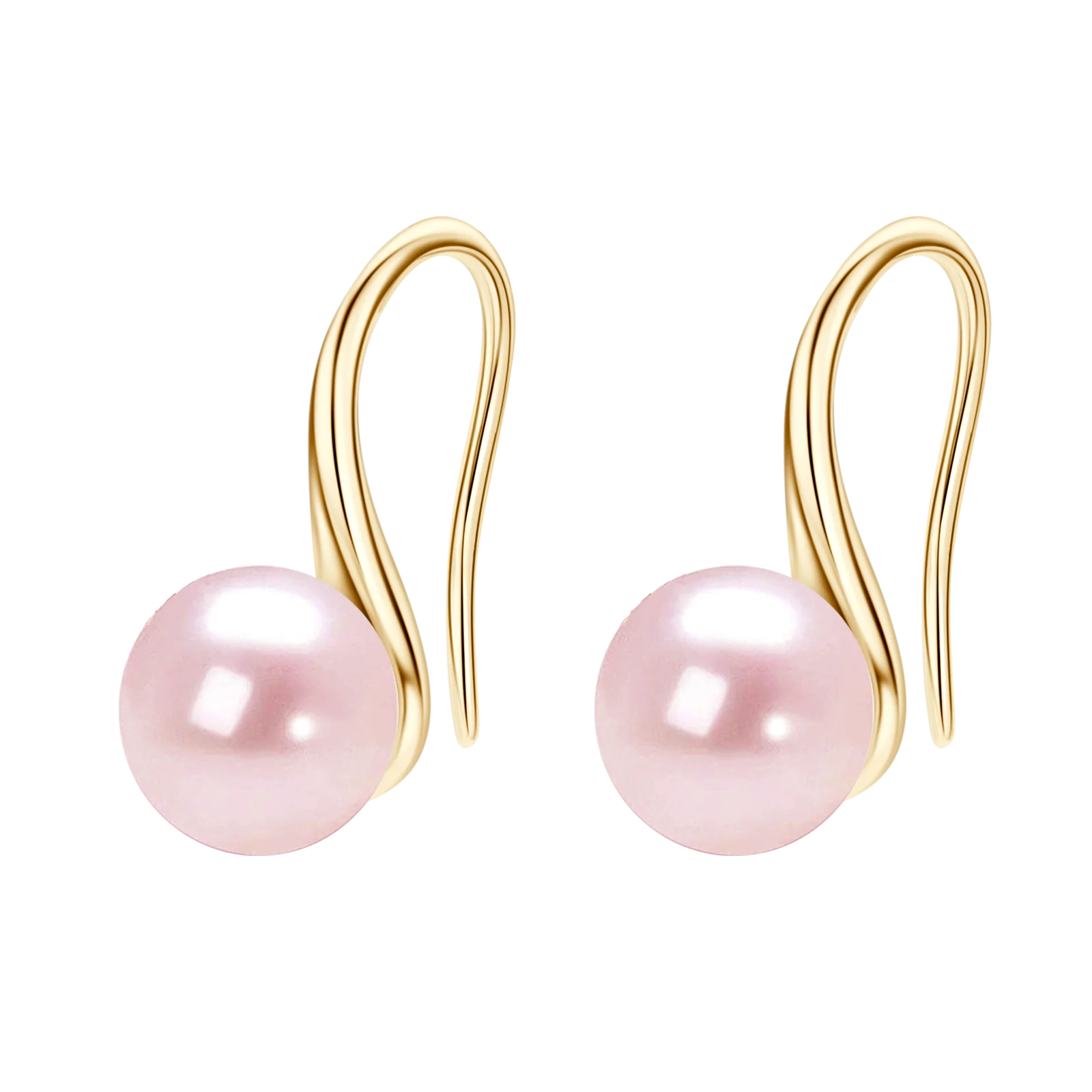 Gold Filled Pearls Drop Earrings