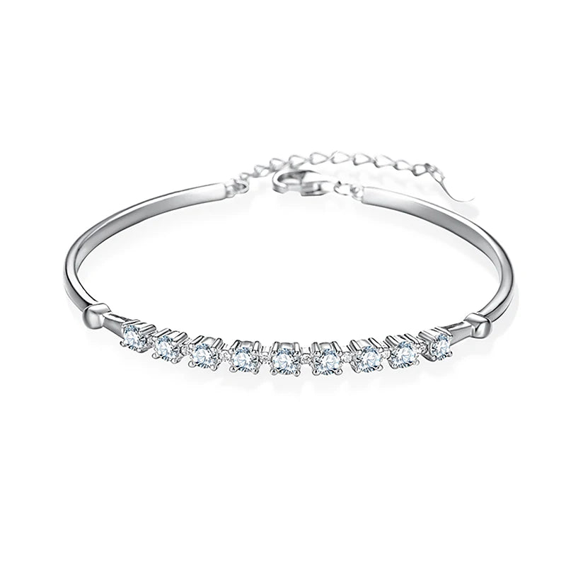 Moissanite Diamond Dating Bracelet