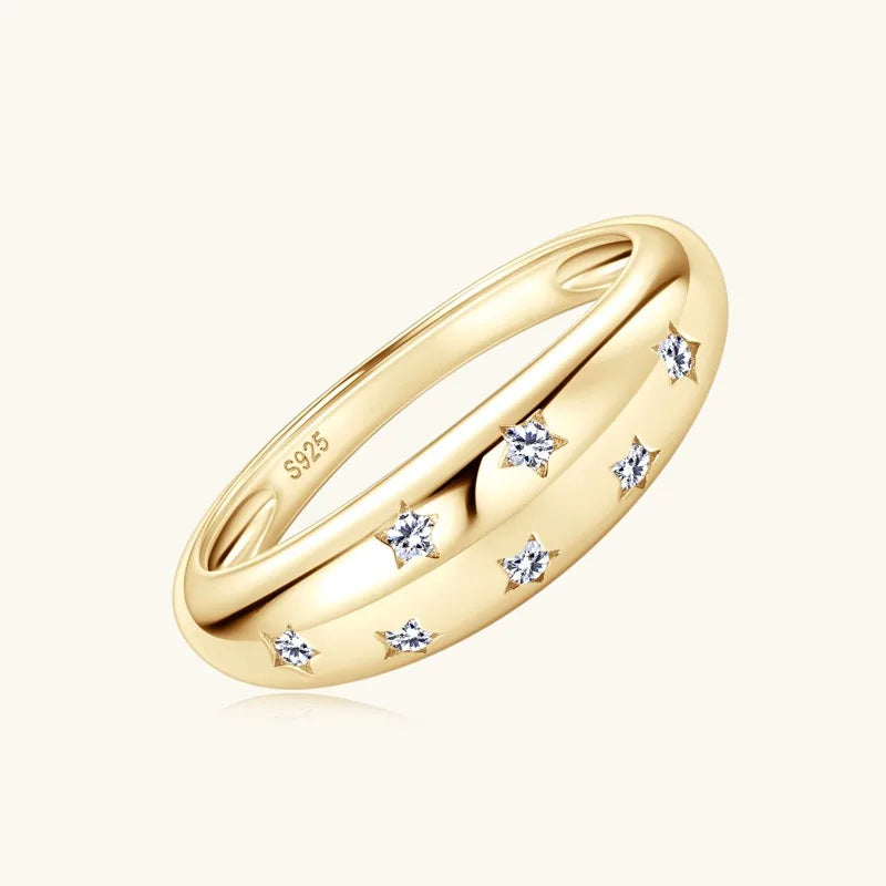 Moissanite Diamond Rings